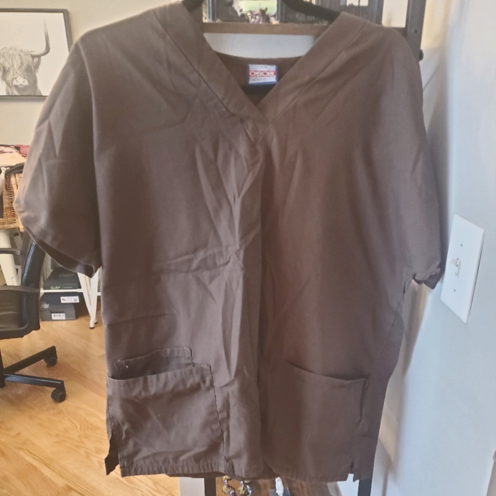 Cherokee Scrubs (tops: M, pants: M)